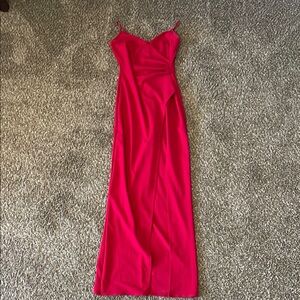 Elegant Red Women's Dress